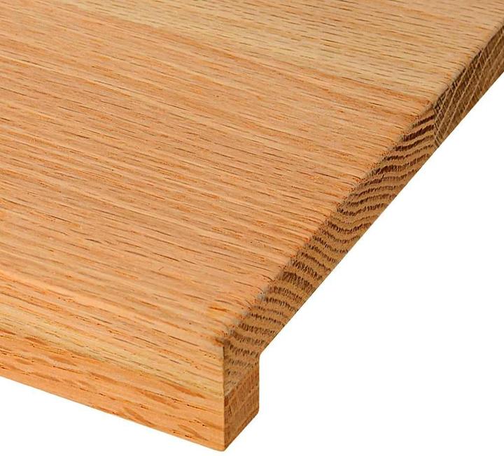 Produktbild VidaXL Fensterbänke 2 Stk. Hellbraun 140x30x2 cm Massivholz Eiche (140 cm)