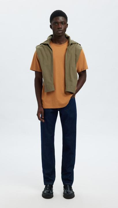 Actual product image Selected Homme Slhaspen Ss O-Neck Tee Noos (L)
