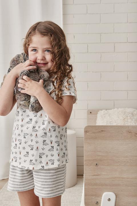 Image du produit Love to Love Manches courtes Kids PJ's Original Bunny 2Y (92)