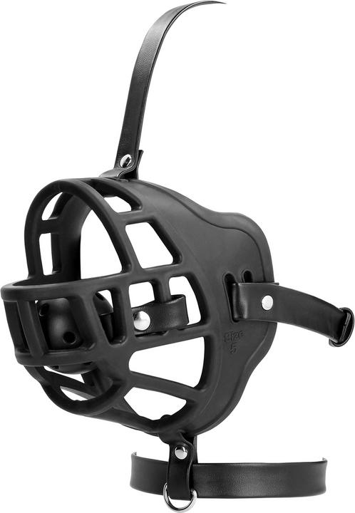 Image du produit Ouch! Muselière avec bâillon amovible - Noir