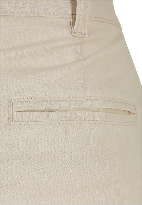 Image du produit Urban Classics Ladies High Linen Mixed Wide Leg Pants (28)