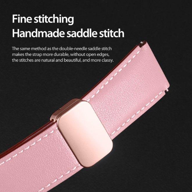 Actual product image Dux Ducis YA Series genuine leather strap (22 mm, Genuine leather)