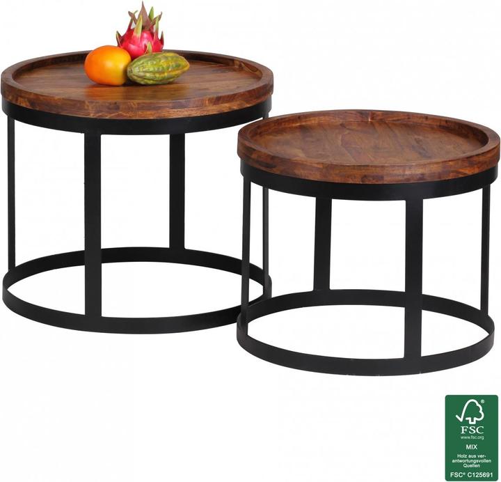 Actual product image Wohnling Akola (Ø 48 x 40 cm, Ø 53 x 45 cm)
