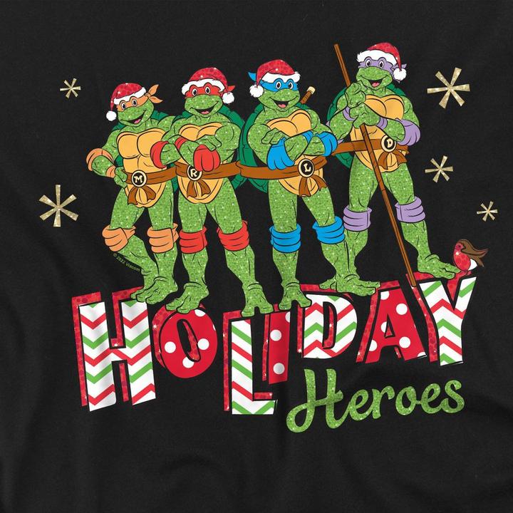 Image du produit Teenage Mutant NT - T-shirt HOLIDAY HEROES - Homme (3XL)