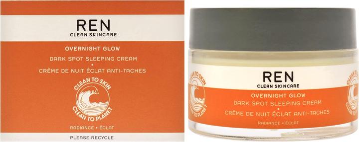 Actual product image Ren Overnight Glow Dark Spot Sleeping Cream (50 ml)