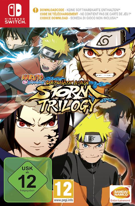 Bandai Namco Naruto Shippuden Ultimate Ninja Storm Trilogy (Code in a Box) (Switch, Switch Lite, Switch OLED, EN)