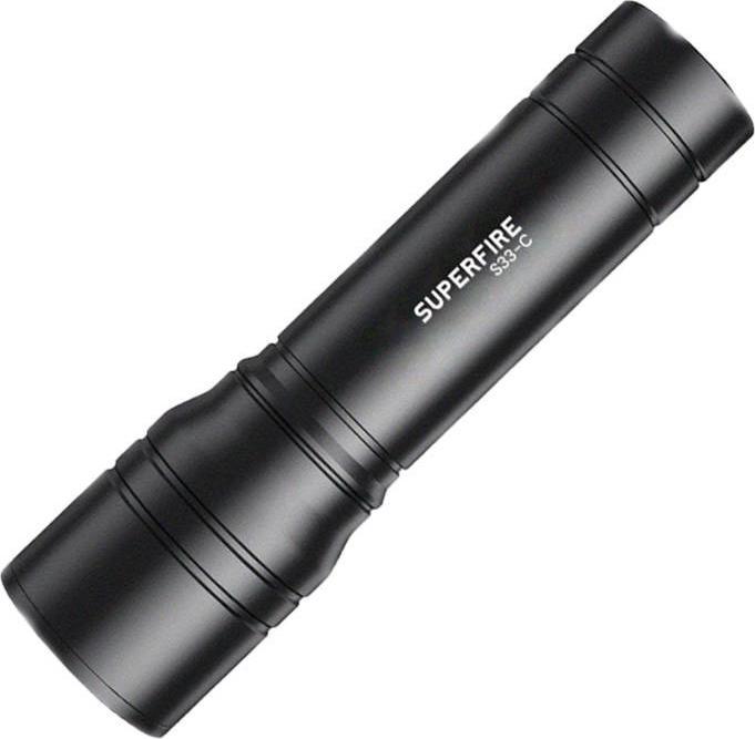 Produktbild Superfire Flashlight S33-C, 210lm, USB (13.20 cm)