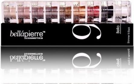 Actual product image Bellapierre Cosmetics Mineral Shimmer Powder 9Stack (Multicoloured)
