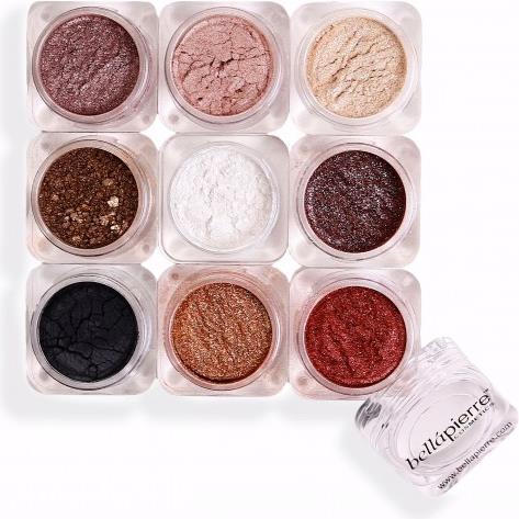 Actual product image Bellapierre Cosmetics Mineral Shimmer Powder 9Stack (Multicoloured)