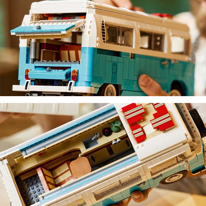 Immagine prodotto LEGO Volkswagen T2 Camping Bus (10279, LEGO Creator Expert, Set LEGO rari)