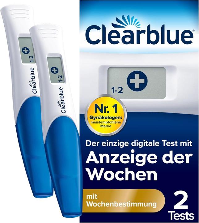 Clearblue Digital (Wochenbestimmung) - 2 Schwangerschaftstest (2 x)