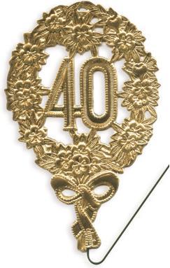 Image du produit Demmler Chiffre "40" or (Spécial)