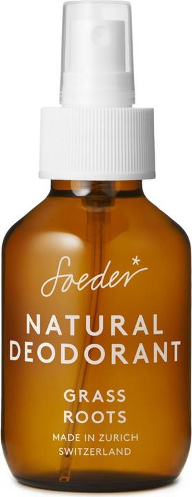 Actual product image Soeder* Natural Deodorant Grass Roots (Spray, 100 ml)