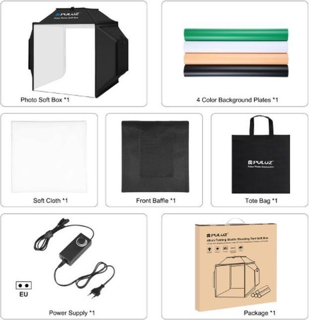 Produktbild Puluz Folding Studio Shooting Tent Soft Box (Aufnahmebox)
