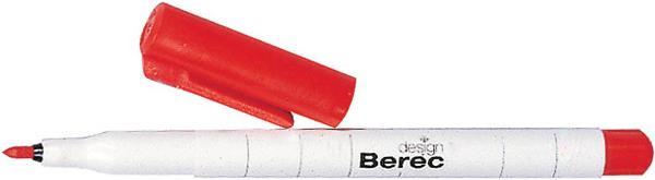 Produktbild Berec Planungsmarker Schmal (Rot, 1 mm, 1 x)