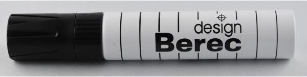 Produktbild Berec Whiteboard-Marker Extrabreit (Schwarz, 13 mm, 10 x)
