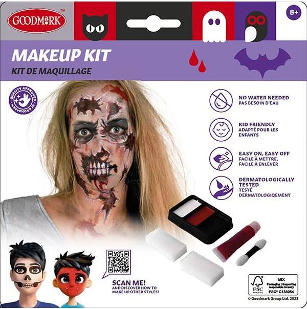Image du produit Fasnacht Make Up Kit- Zombie