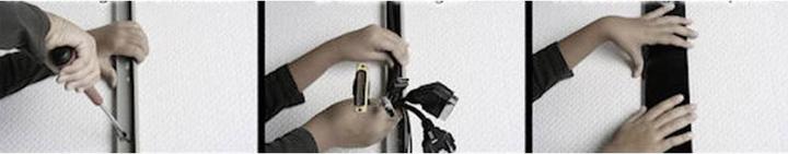 Image du produit Alunovo Goulotte de câblage Mini Design (Conduit, 80 cm)