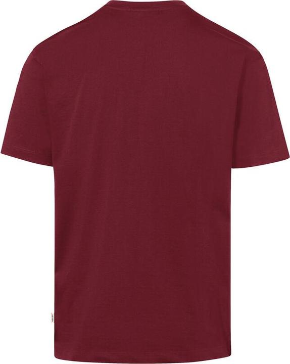 Actual product image Hakro Men's T-Shirt "Heavy" 293 wine red size M (M)