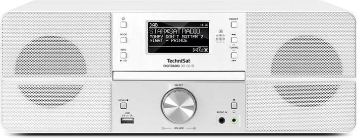 Image du produit TechniSat DigitRadio 361 (Webradio, DAB+ DAB, FM, Bluetooth, WiFi)