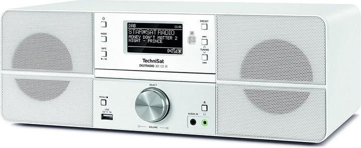 Image du produit TechniSat DigitRadio 361 (Webradio, DAB+ DAB, FM, Bluetooth, WiFi)