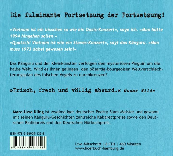 Actual product image The kangaroo revelation (Marc-Uwe Kling, German)