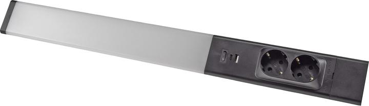 Actual product image Chilitec LED-Unterbauleuchte Arusha, EEK: F, 18 W, 1778 lm, 60 cm, schwarz (1778 lm)