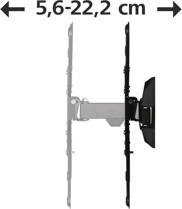 Produktbild Hama Fullmotion 1 Stern (Wand, 65", 20 kg)