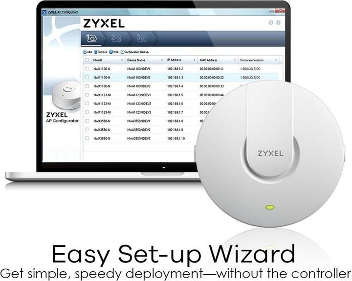 Produktbild Zyxel Nebula NWA1123-AC v2 (867 Mbit/s)