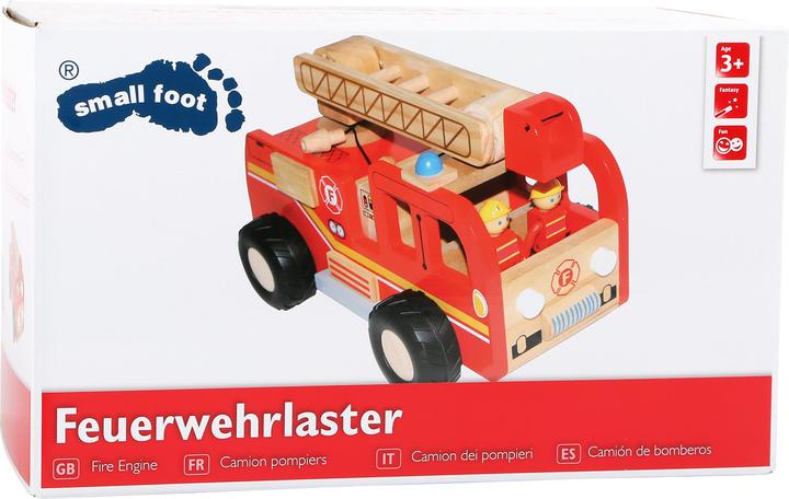 Actual product image small foot Fire truck