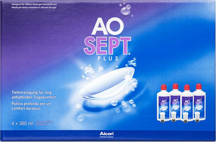 Produktbild AOSept Peroxid Reinigungs- und Desinfektionslösung (Peroxid-System, 1440 ml)
