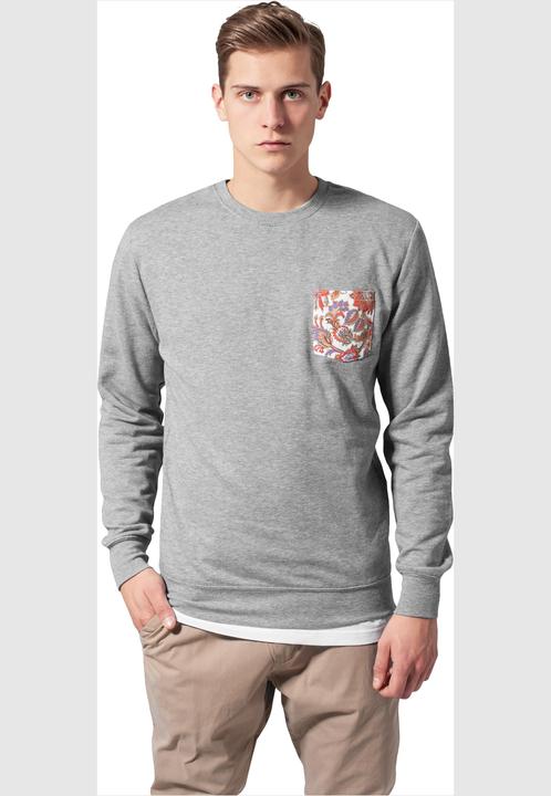 Image du produit Urban Classics Contrast Pocket Crewneck (XS)