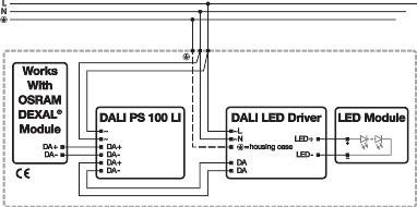 Actual product image Osram DALI PS 100 LI 25X1
