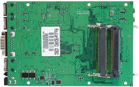 Image du produit MikroTik RB435G - Carte routeur, niveau 5, 680 MHz