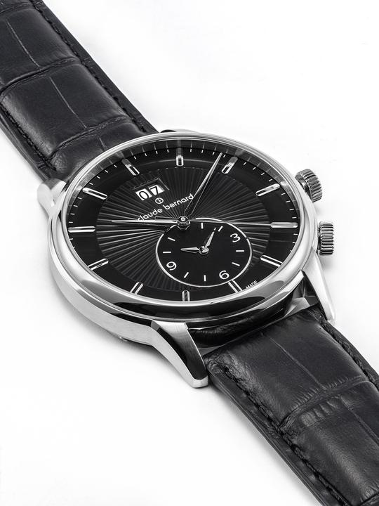 Produktbild Claude Bernard 62007-3-NIN Herrenuhr Classic 42mm 5ATM