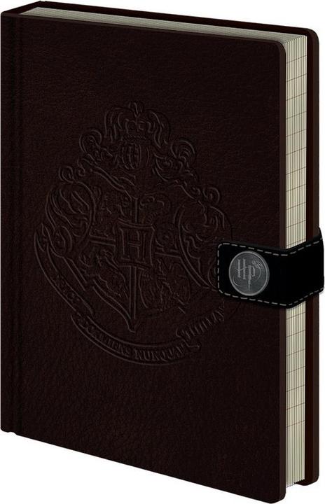 Carnet de notes Hogwarts Crest A5 (A5, À rayures, Couverture rigide)