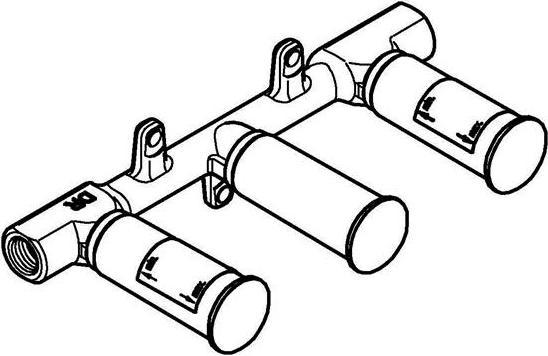 Produktbild Grohe Unterputz-Einbaukörper 1/2" universal DR-Messing