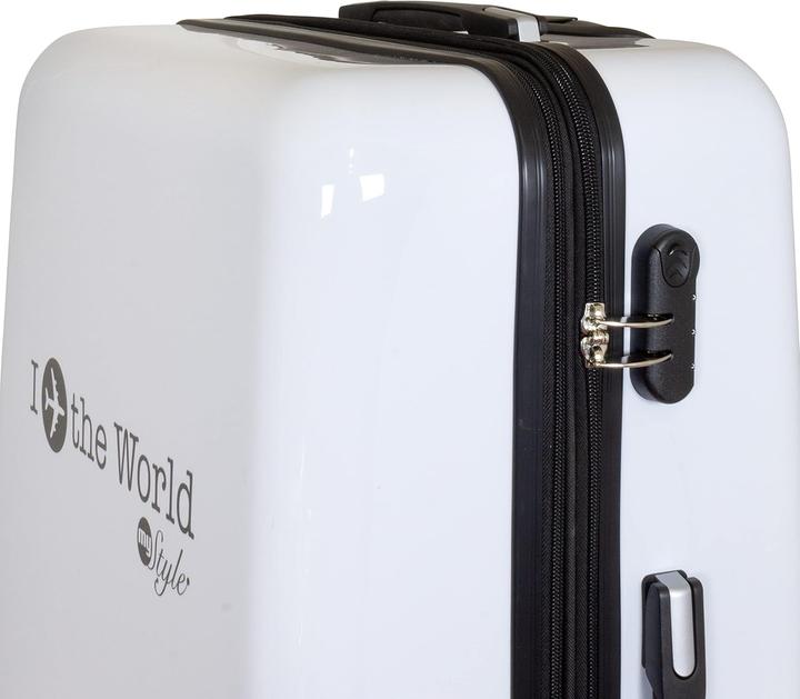 Produktbild Trendyshop365 3-teiliges Hartschalen Koffer-Set (94 l, Handgepäck (bis 50l), M (50 - 90l), L (90 - 115l))
