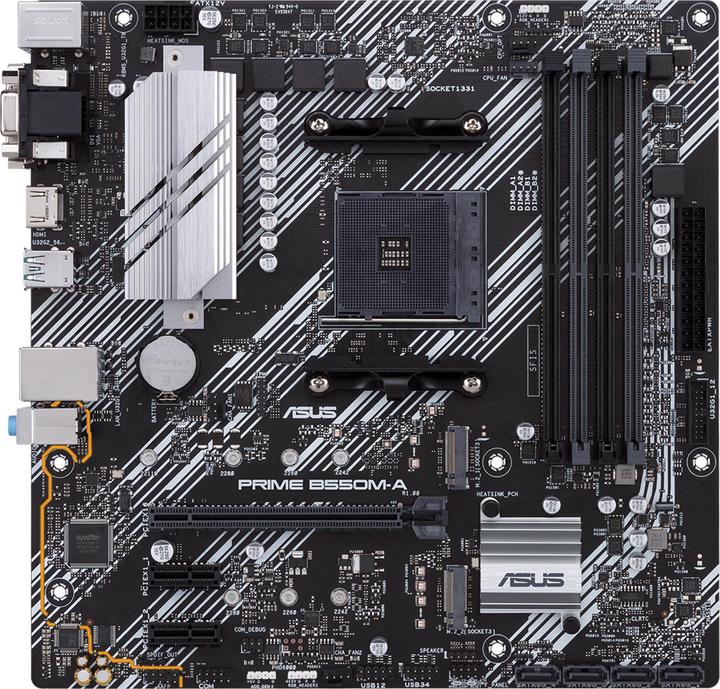 Produktbild ASUS PRIME B550M-A (AM4, AMD B550, mATX)