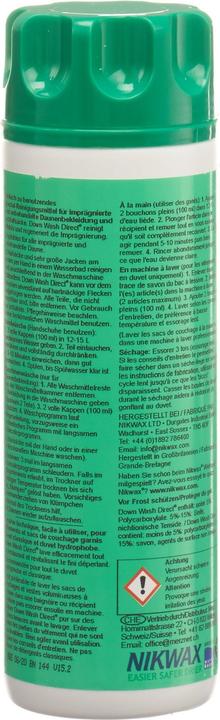 Immagine prodotto Nikwax Giù Lavaggio diretto (Detergente liquido)