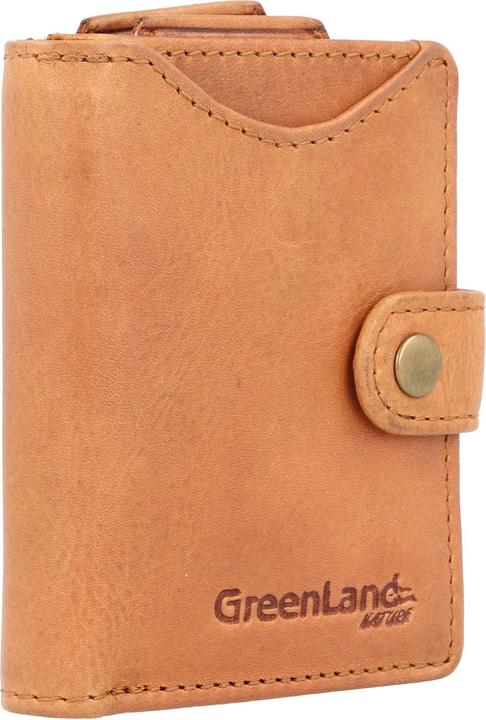 Immagine prodotto Greenland Nature Porta carte di credito Nature in pelle 8 cm