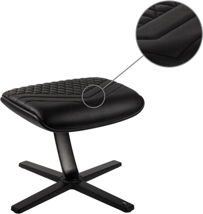 Produktbild noblechairs Fussstütze Echtleder