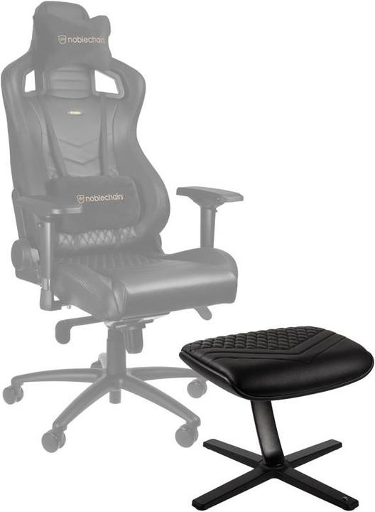 noblechairs Fussstütze Echtleder