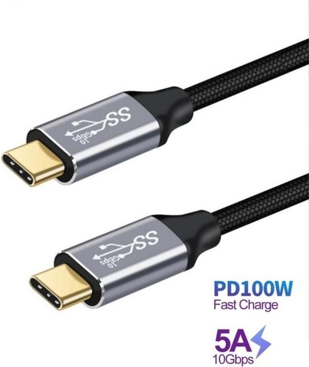 Actual product image PowerGuard USB C - USB C (1 m, USB 3.1)