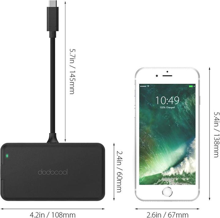 Produktbild Dodocool Dc46 (USB-A, USB-C)