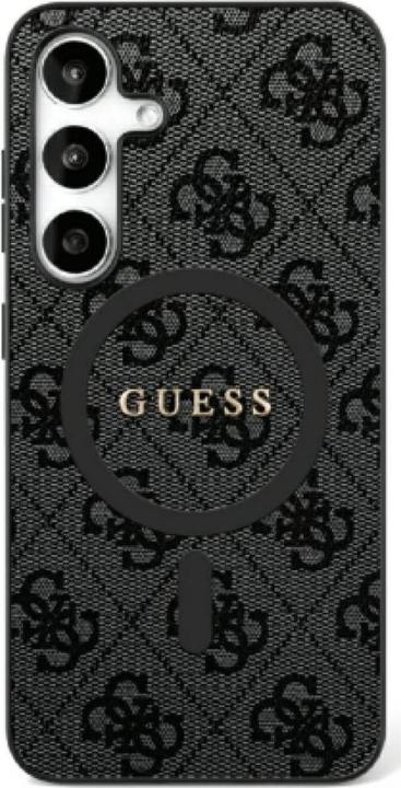 Image du produit Guess Etui Leather 4G Colored Ring Classic Logo MagSafe Samsung Galaxy S25 Plus czarny (Samsung Galaxy S25+)