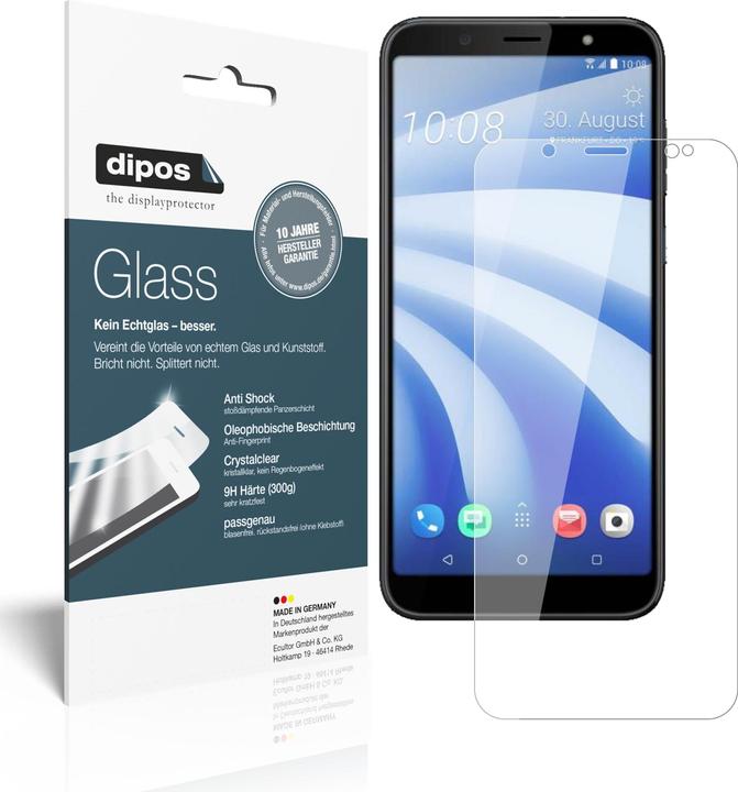 Image du produit Dipos Film de Protection d’écran Anti-Shock (2 pièce(s), HTC U12 Life)