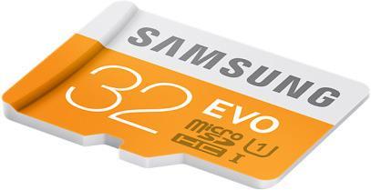 Produktbild Samsung EVO - microSDHC Card (32 GB, microSDHC, U1, UHS-I)