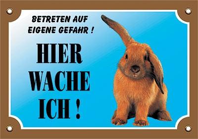 Image du produit Nobby Panneau d'avertissement Lapin