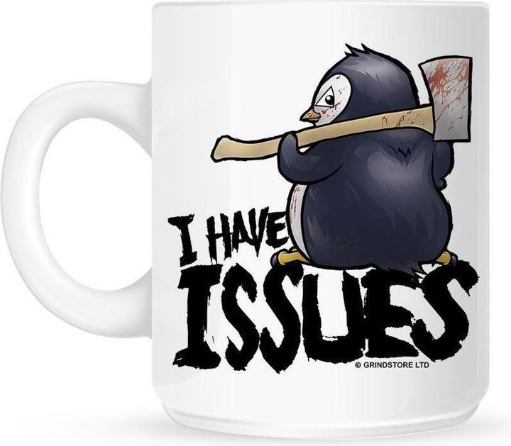 Psycho Penguin Henkelbecher I Have Issues